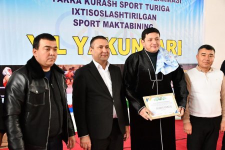 Yakka kurash maktabida yil sarhisobi